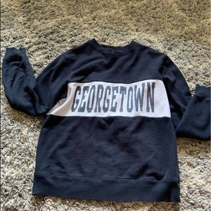 Georgetown Brandy Melville Crew Neck